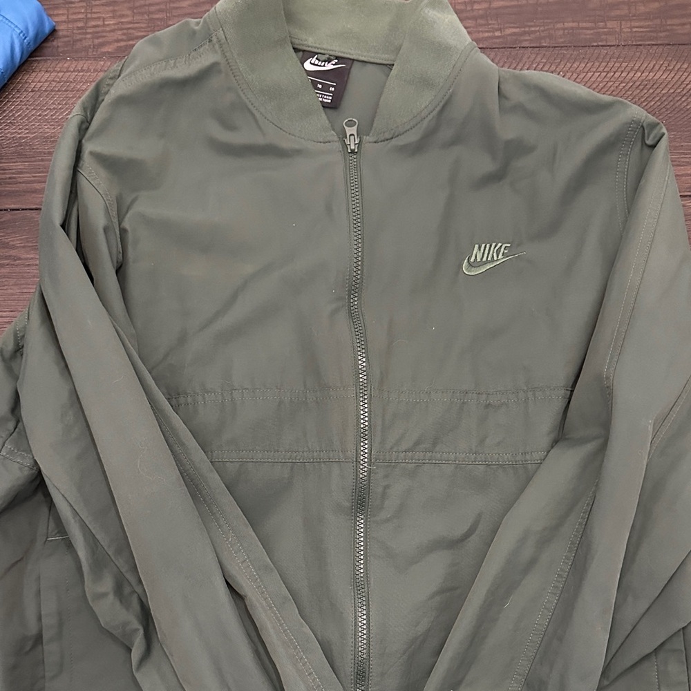 Nike Forest Green Zip-Up Jacket
